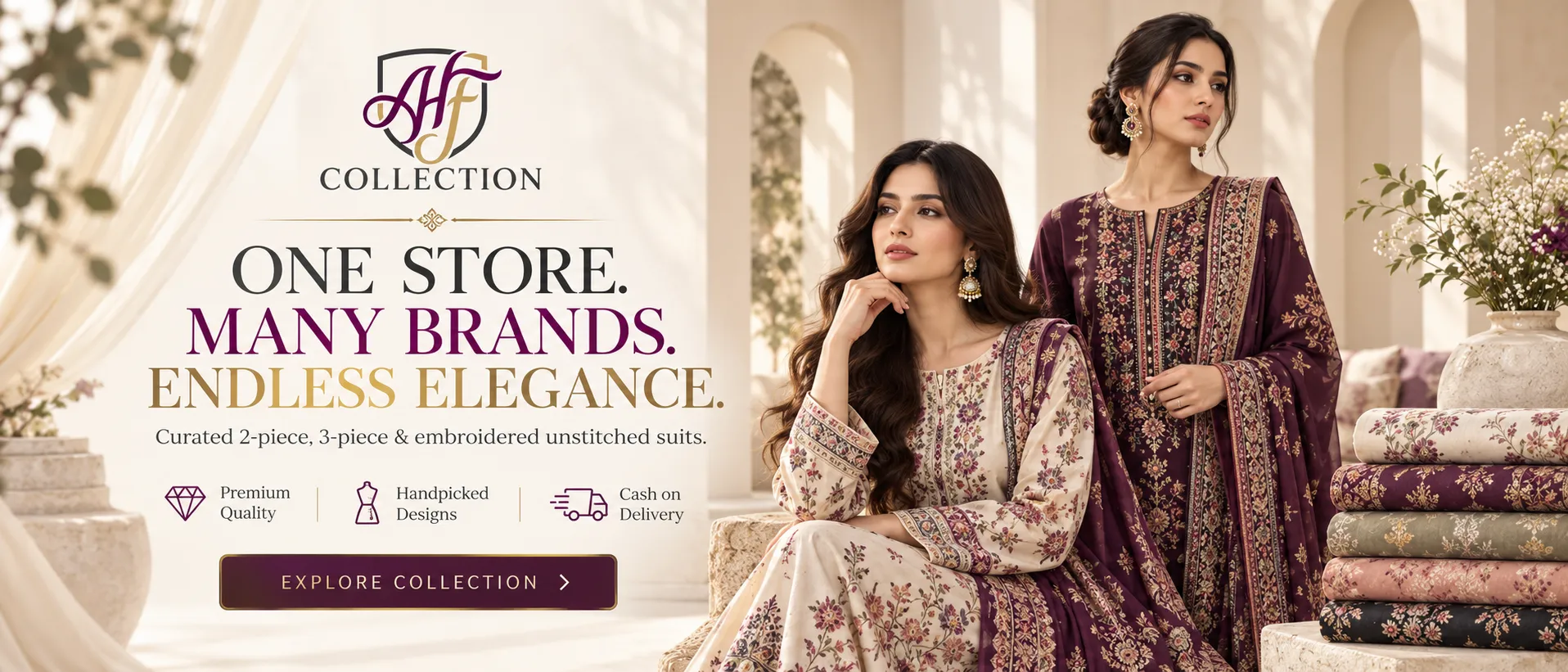 AHF Collection One Store Many Brands Endless Elegance
